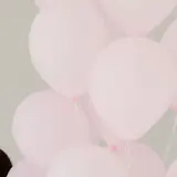 Pink party balloons